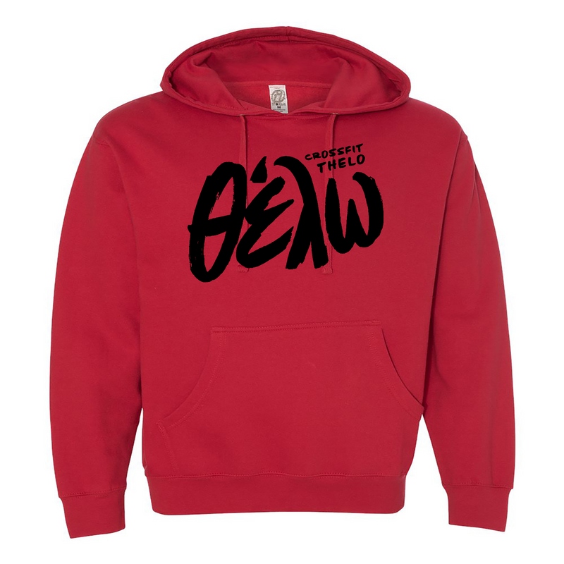 Mens 2X-Large RED Hoodie