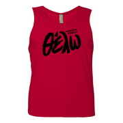 Mens 2X-Large RED Tank Top