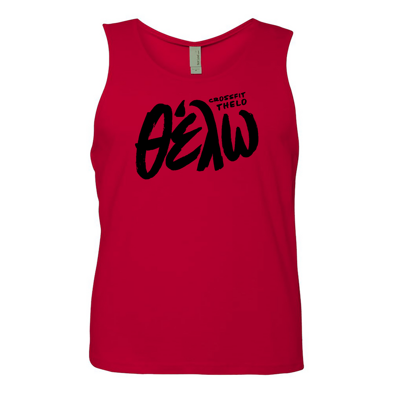Mens 2X-Large RED Tank Top