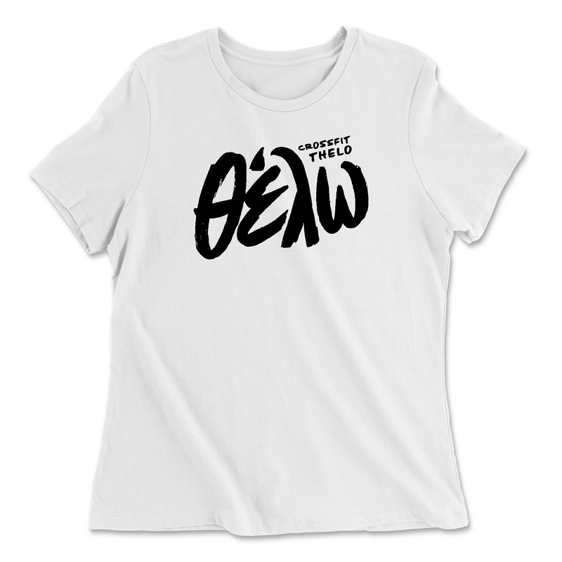 Womens 2X-Large WHITE Relaxed Jersey T-Shirt