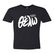 Mens 2X-Large BLACK T-Shirt