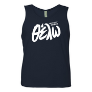 Mens 2X-Large DARK_NAVY Tank Top