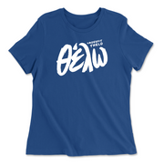 Womens 2X-Large TRUE_ROYAL Relaxed Jersey T-Shirt