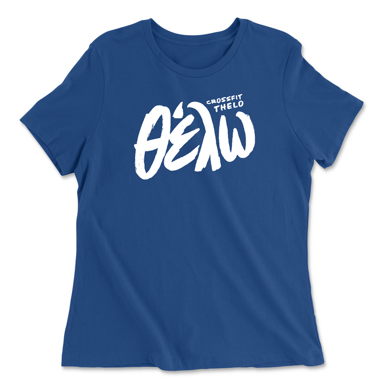 Womens 2X-Large TRUE_ROYAL Relaxed Jersey T-Shirt