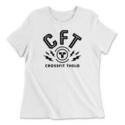Womens 2X-Large WHITE Relaxed Jersey T-Shirt