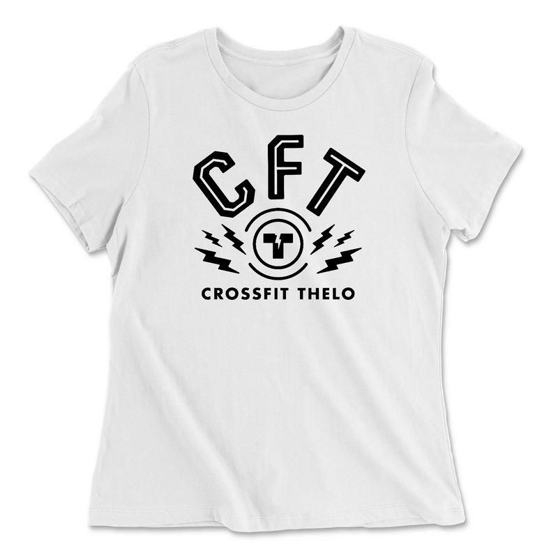 Womens 2X-Large WHITE Relaxed Jersey T-Shirt