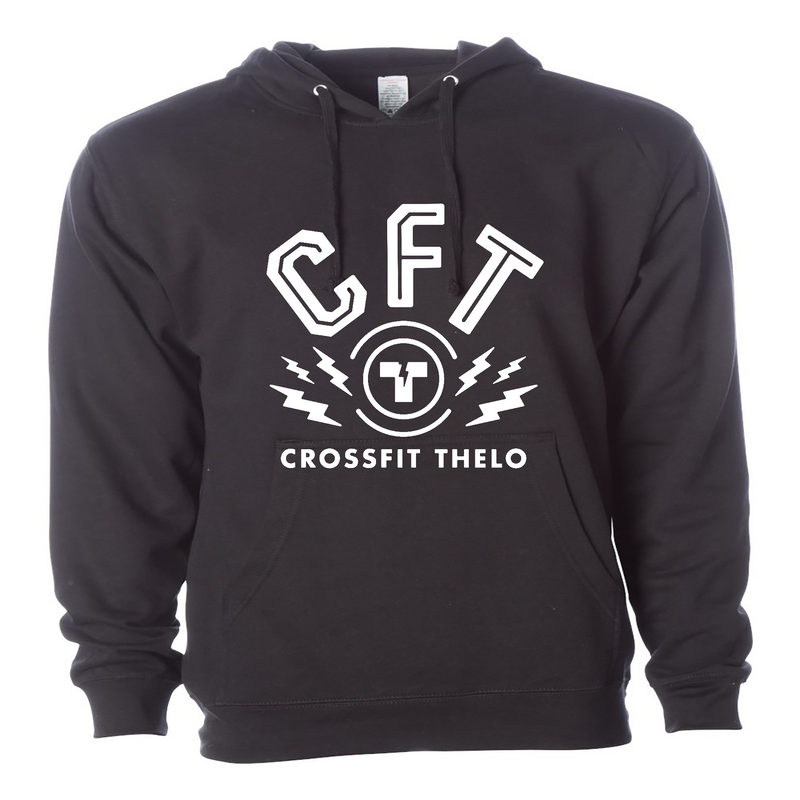 Mens 2X-Large BLACK Hoodie