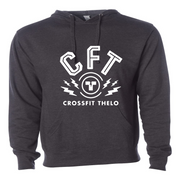 Mens 2X-Large CHARCOAL_HEATHER Hoodie