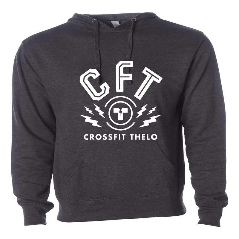 Mens 2X-Large CHARCOAL_HEATHER Hoodie