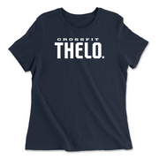 Womens 2X-Large NAVY Relaxed Jersey T-Shirt