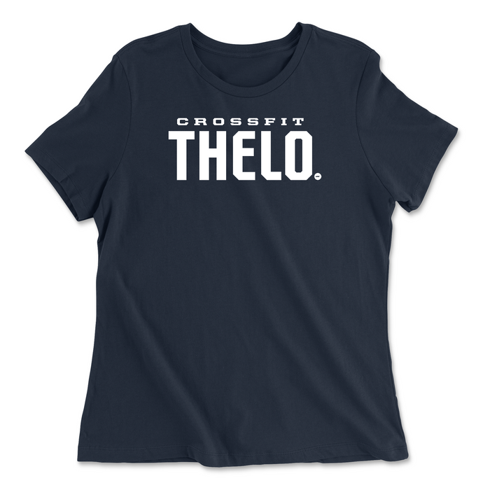 Womens 2X-Large NAVY Relaxed Jersey T-Shirt