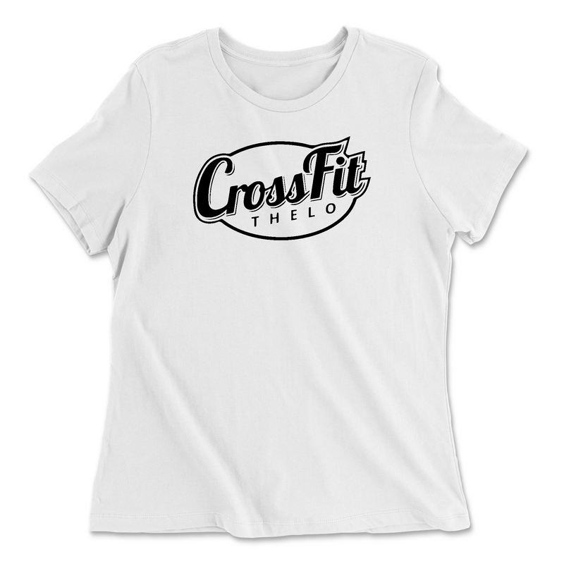 Womens 2X-Large WHITE Relaxed Jersey T-Shirt