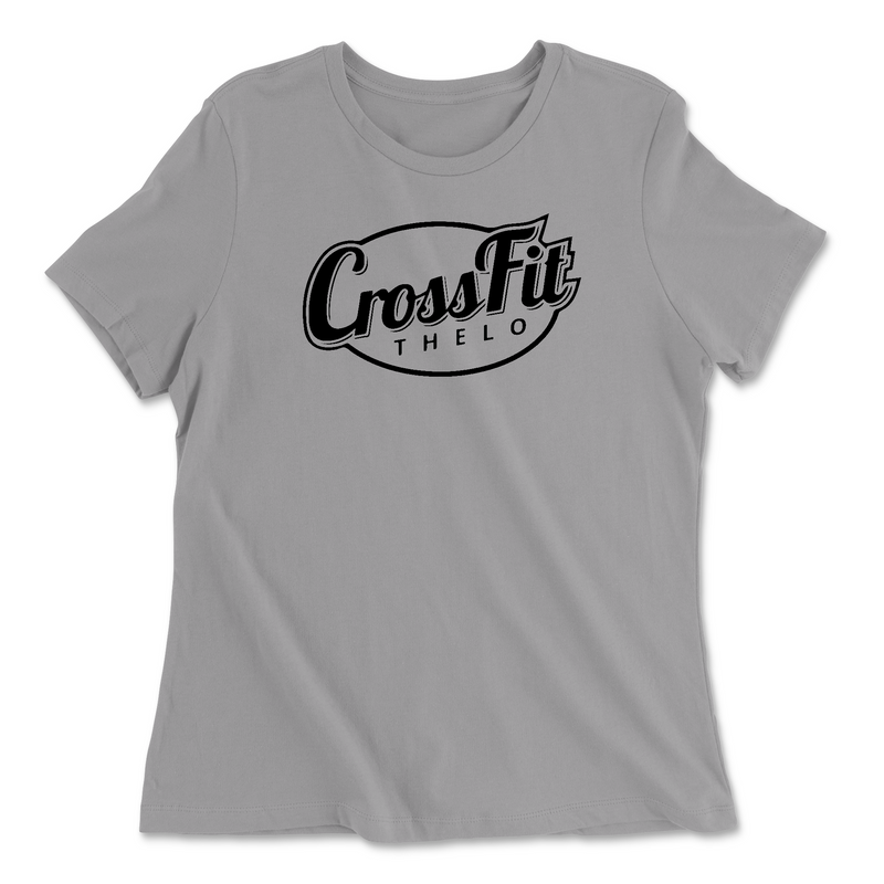 Womens 2X-Large SOLID_ATHLETIC_GREY Relaxed Jersey T-Shirt