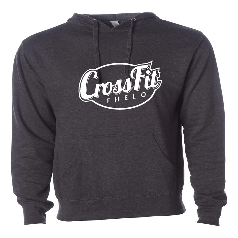 Mens 2X-Large CHARCOAL_HEATHER Hoodie
