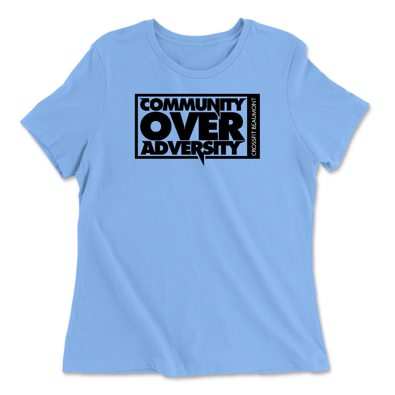 CrossFit Beaumont Community Womens - Relaxed Jersey T-Shirt