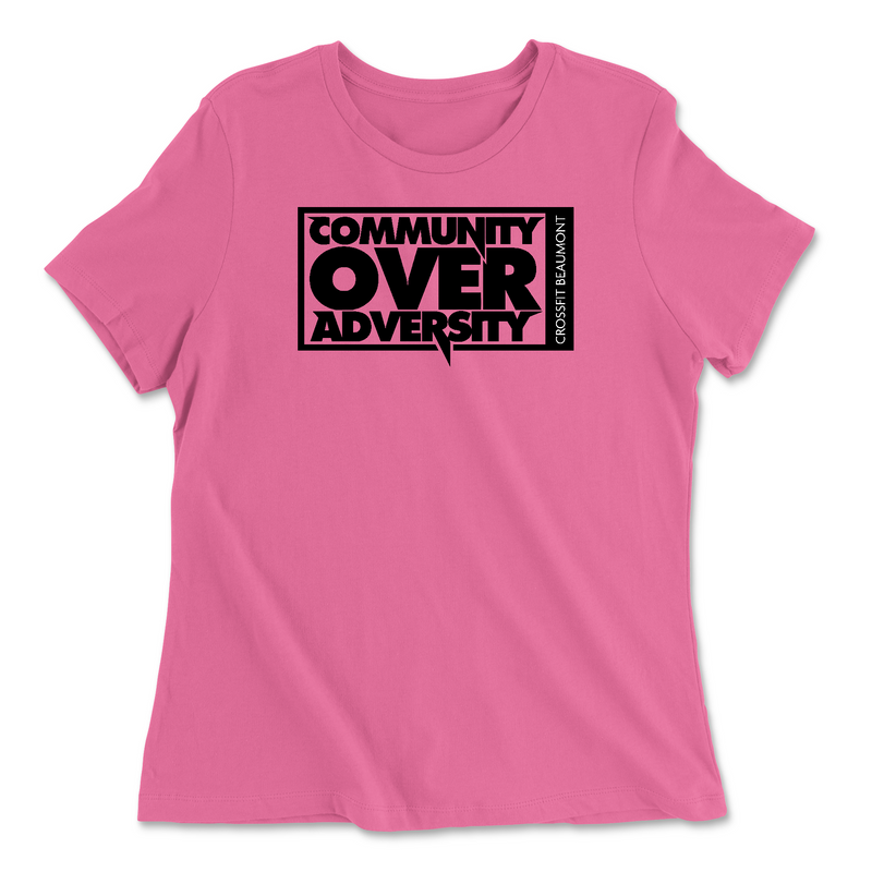 CrossFit Beaumont Community Womens - Relaxed Jersey T-Shirt