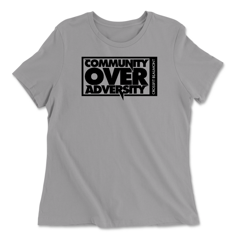 CrossFit Beaumont Community Womens - Relaxed Jersey T-Shirt