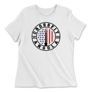 Womens 2X-Large WHITE Relaxed Jersey T-Shirt