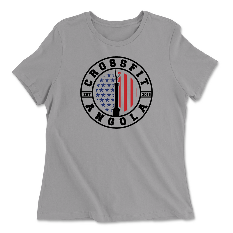 Womens 2X-Large SOLID_ATHLETIC_GREY Relaxed Jersey T-Shirt