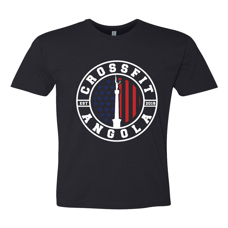 Mens 2X-Large BLACK T-Shirt