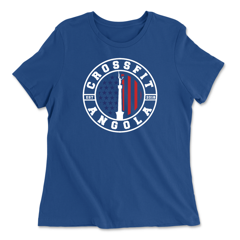 Womens 2X-Large TRUE_ROYAL Relaxed Jersey T-Shirt