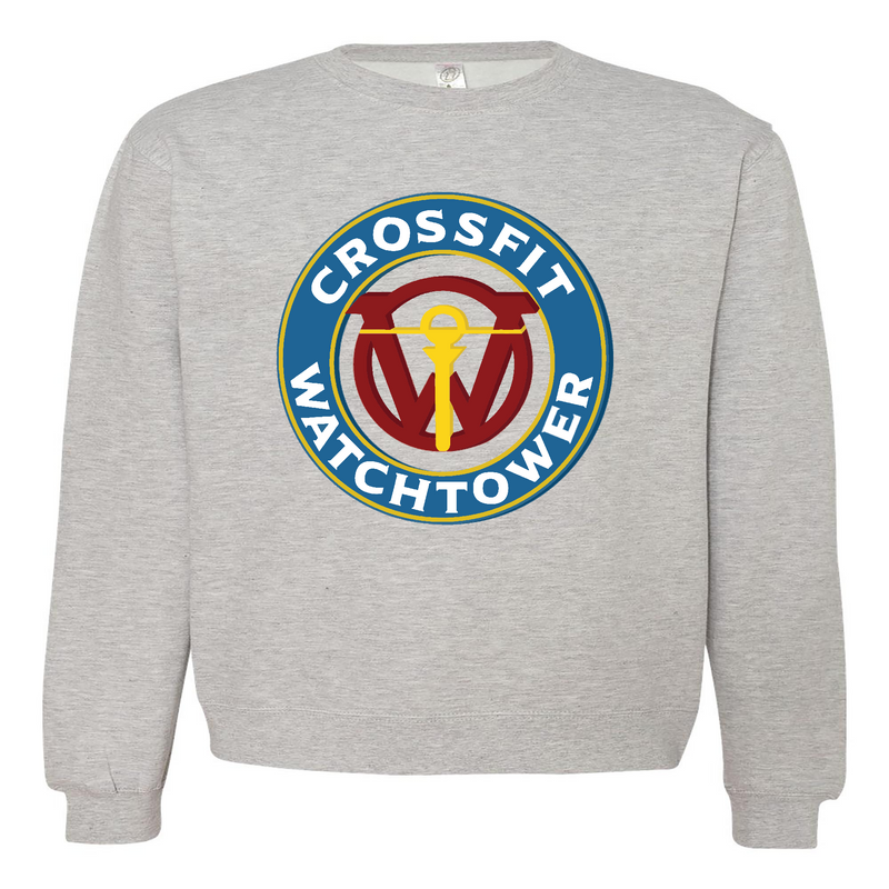 Mens 2X-Large GREY_HEATHER Midweight Sweatshirt
