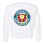 Mens 2X-Large WHITE Midweight Sweatshirt