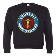 Mens 2X-Large BLACK Midweight Sweatshirt