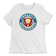 Womens 2X-Large WHITE Relaxed Jersey T-Shirt