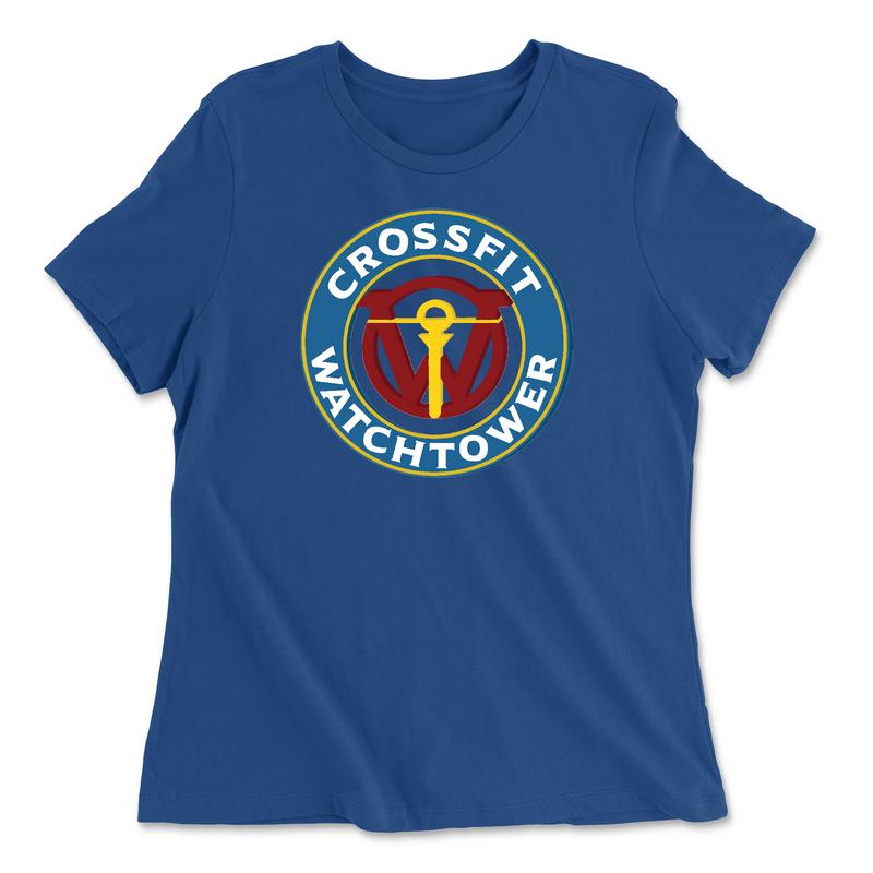 Womens 2X-Large TRUE_ROYAL Relaxed Jersey T-Shirt