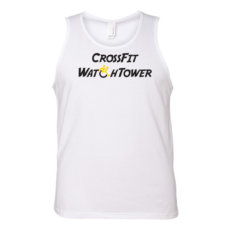 Mens 2X-Large WHITE Tank Top