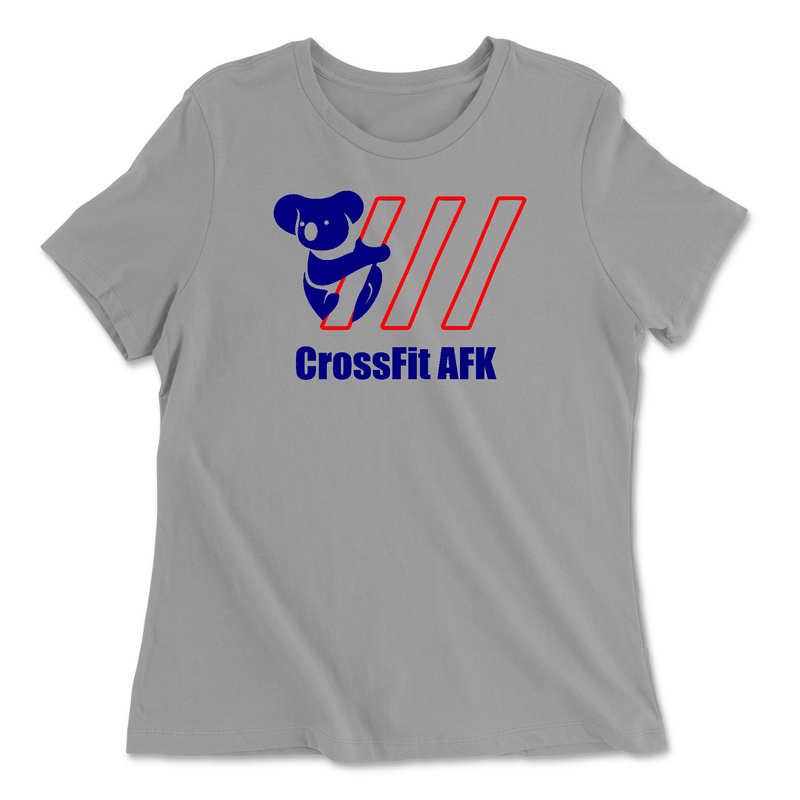 CrossFit AFK Koala Bear Womens - Relaxed Jersey T-Shirt