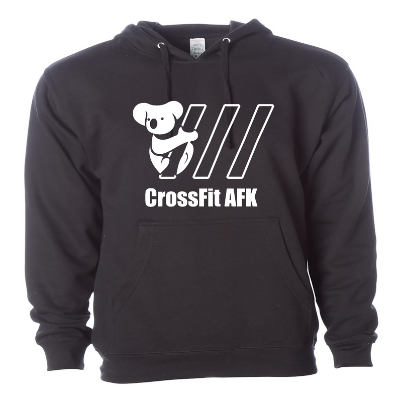 CrossFit AFK Koala Bear (White) Mens - Hoodie