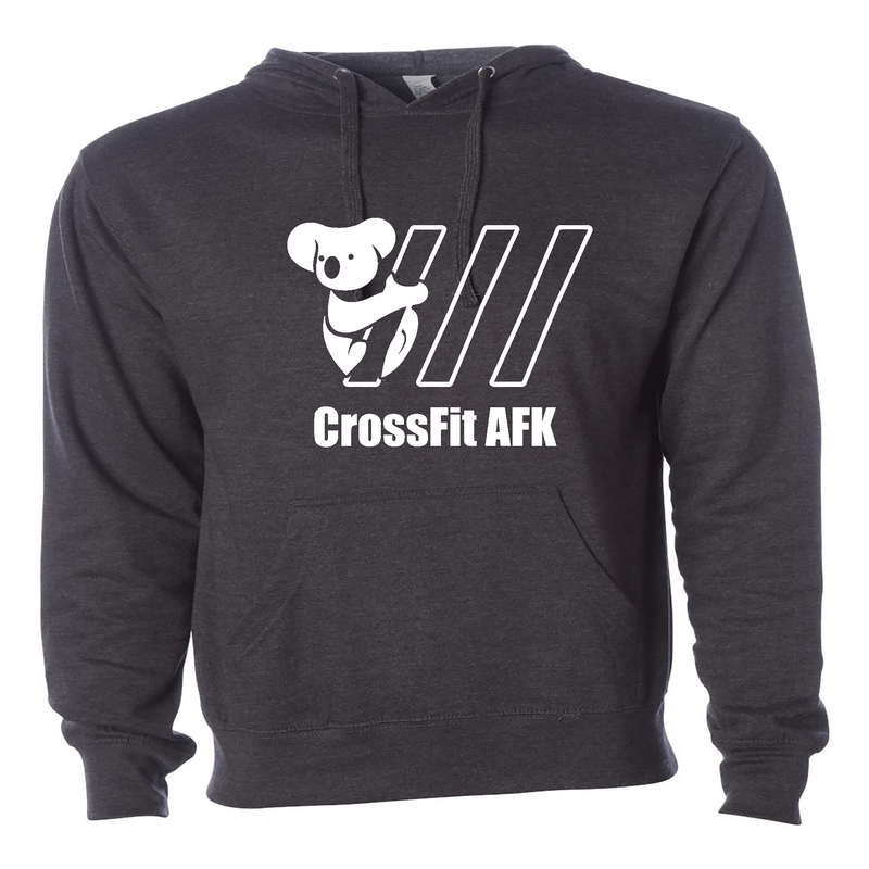 CrossFit AFK Koala Bear (White) Mens - Hoodie