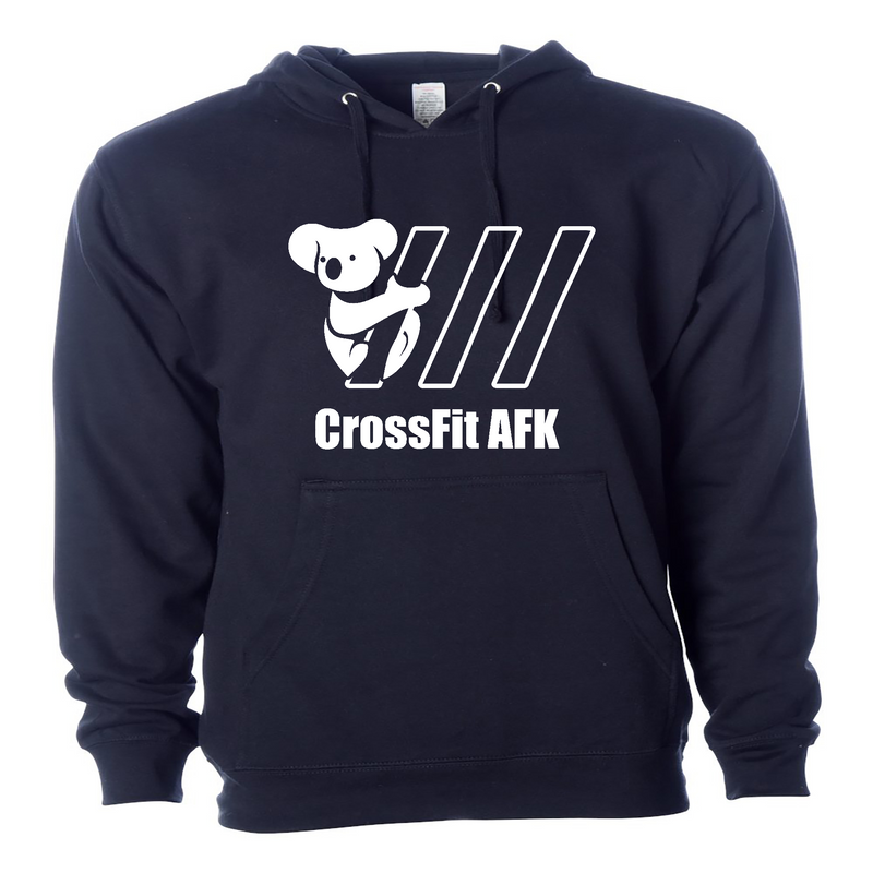CrossFit AFK Koala Bear (White) Mens - Hoodie