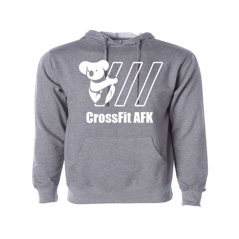 CrossFit AFK Koala Bear (White) Mens - Hoodie