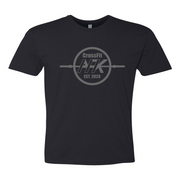 Mens 2X-Large BLACK T-Shirt