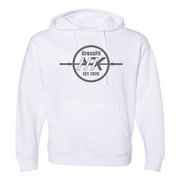 Mens 2X-Large WHITE Hoodie