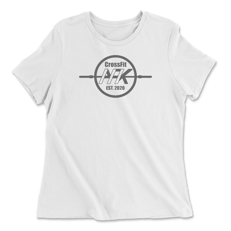Womens 2X-Large WHITE Relaxed Jersey T-Shirt