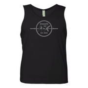 Mens 2X-Large BLACK Tank Top