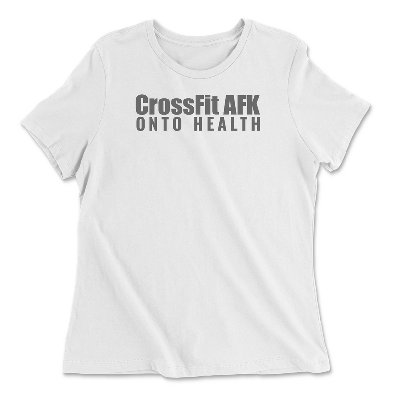 Womens 2X-Large WHITE Relaxed Jersey T-Shirt