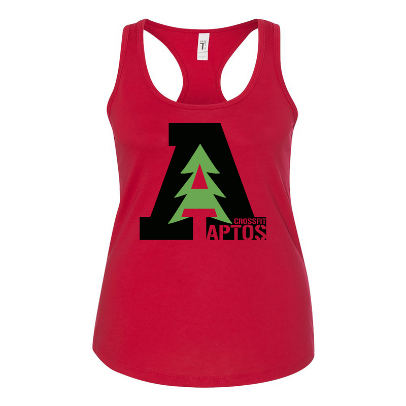 Womens 2X-Large RED Tank Top