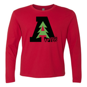 Mens 2X-Large RED Long Sleeve