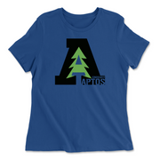 Womens 2X-Large TRUE_ROYAL Relaxed Jersey T-Shirt