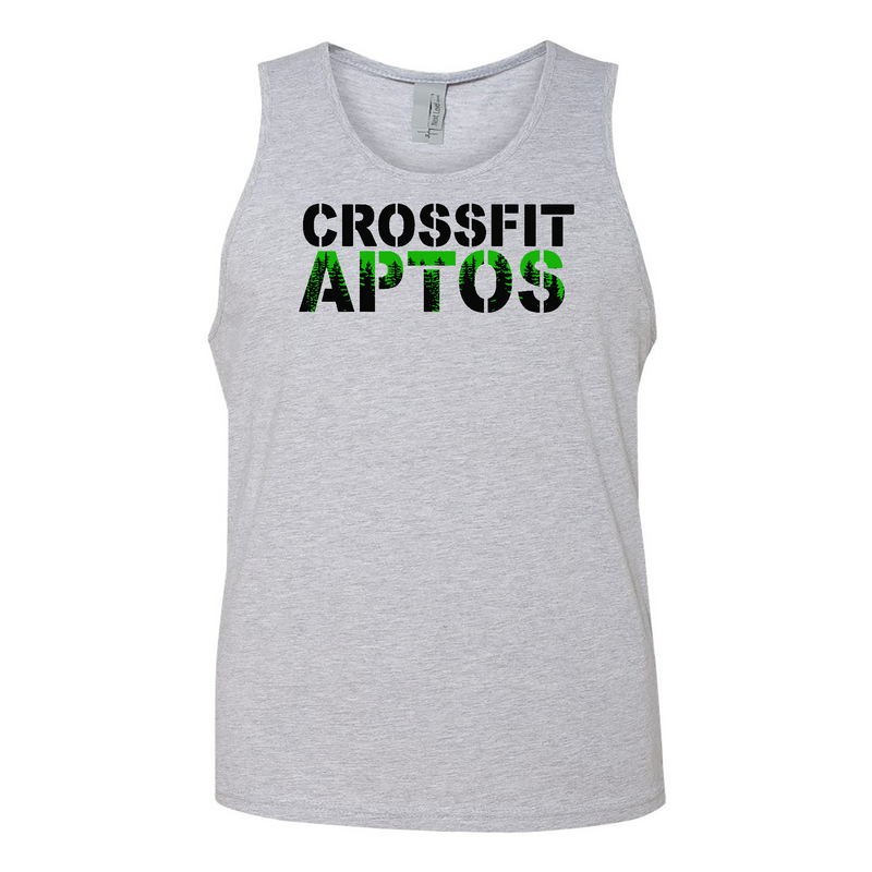 Mens 2X-Large HEATHER_GRAY Tank Top