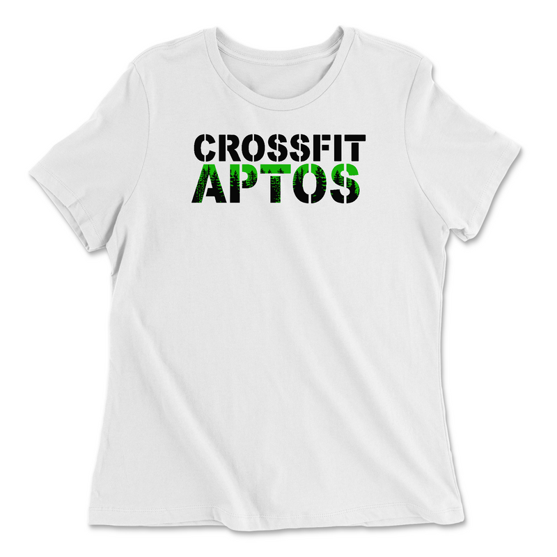 Womens 2X-Large WHITE Relaxed Jersey T-Shirt