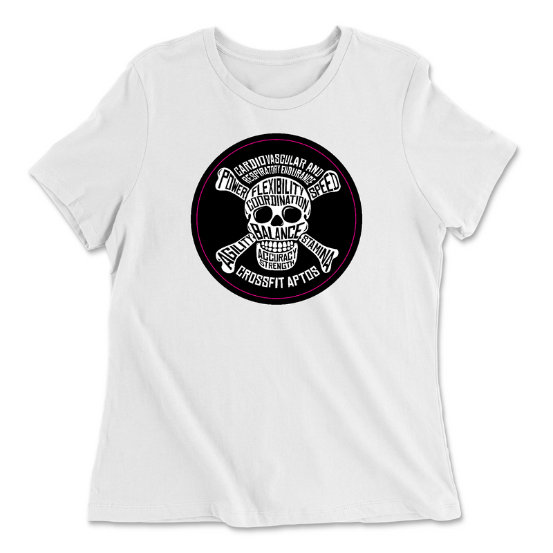 Womens 2X-Large WHITE Relaxed Jersey T-Shirt