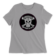 Womens 2X-Large SOLID_ATHLETIC_GREY Relaxed Jersey T-Shirt