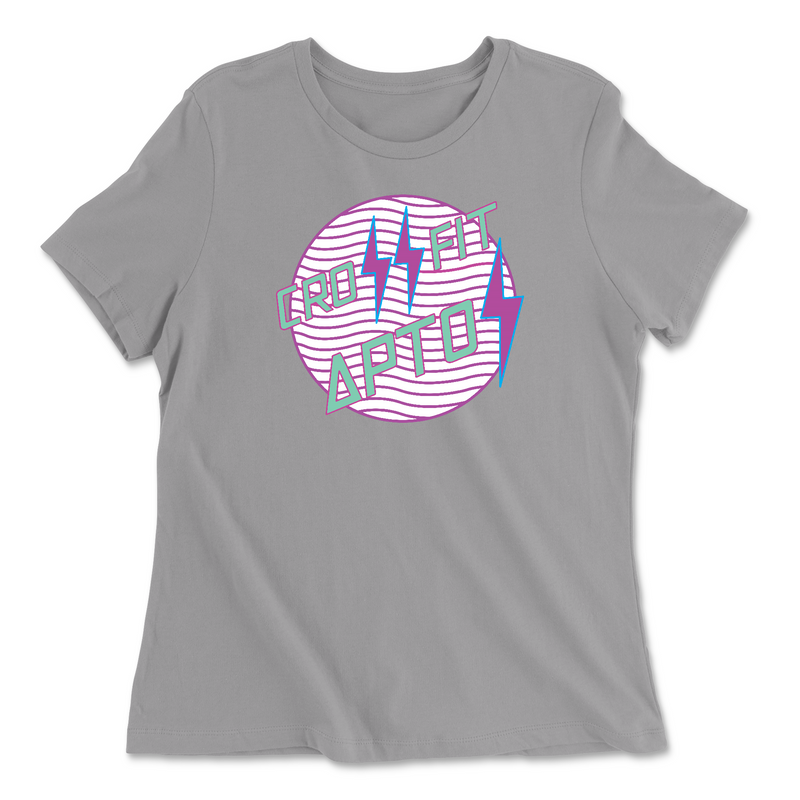 Womens 2X-Large SOLID_ATHLETIC_GREY Relaxed Jersey T-Shirt