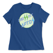 Womens 2X-Large TRUE_ROYAL Relaxed Jersey T-Shirt
